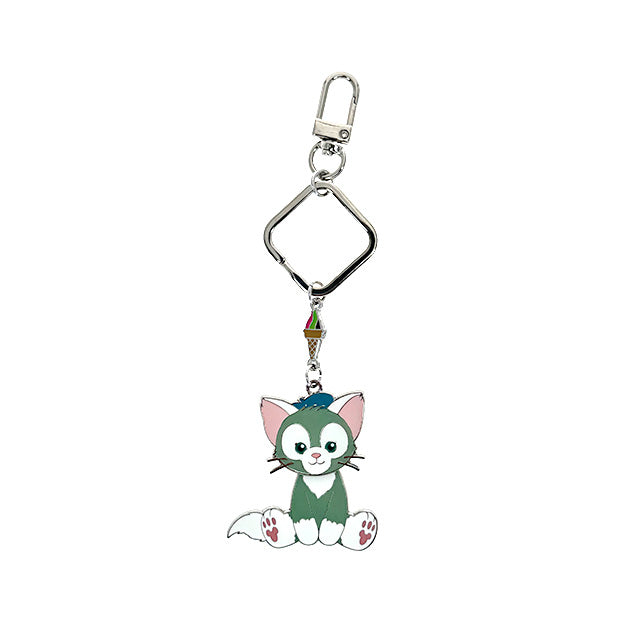 "Pre-Order" HKDL - Gelatoni Shaky Metal KeyChain, Duffy & Friends