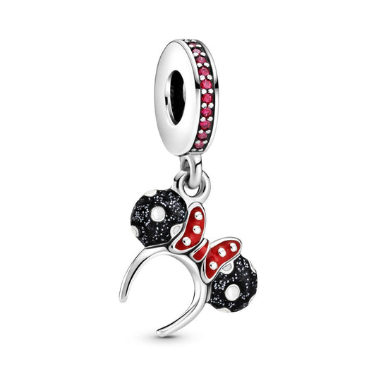 “Pre-order” HKDL - Disney Minnie Headband Dangle Charm (Disney X PANDORA)