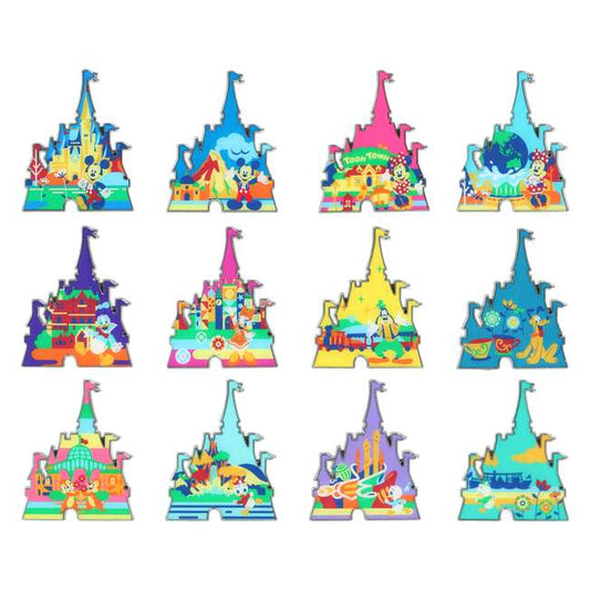 "Pre-Order" TDR - Tokyo Disney Resort 2-Piece Mystery Pin Blind Pack