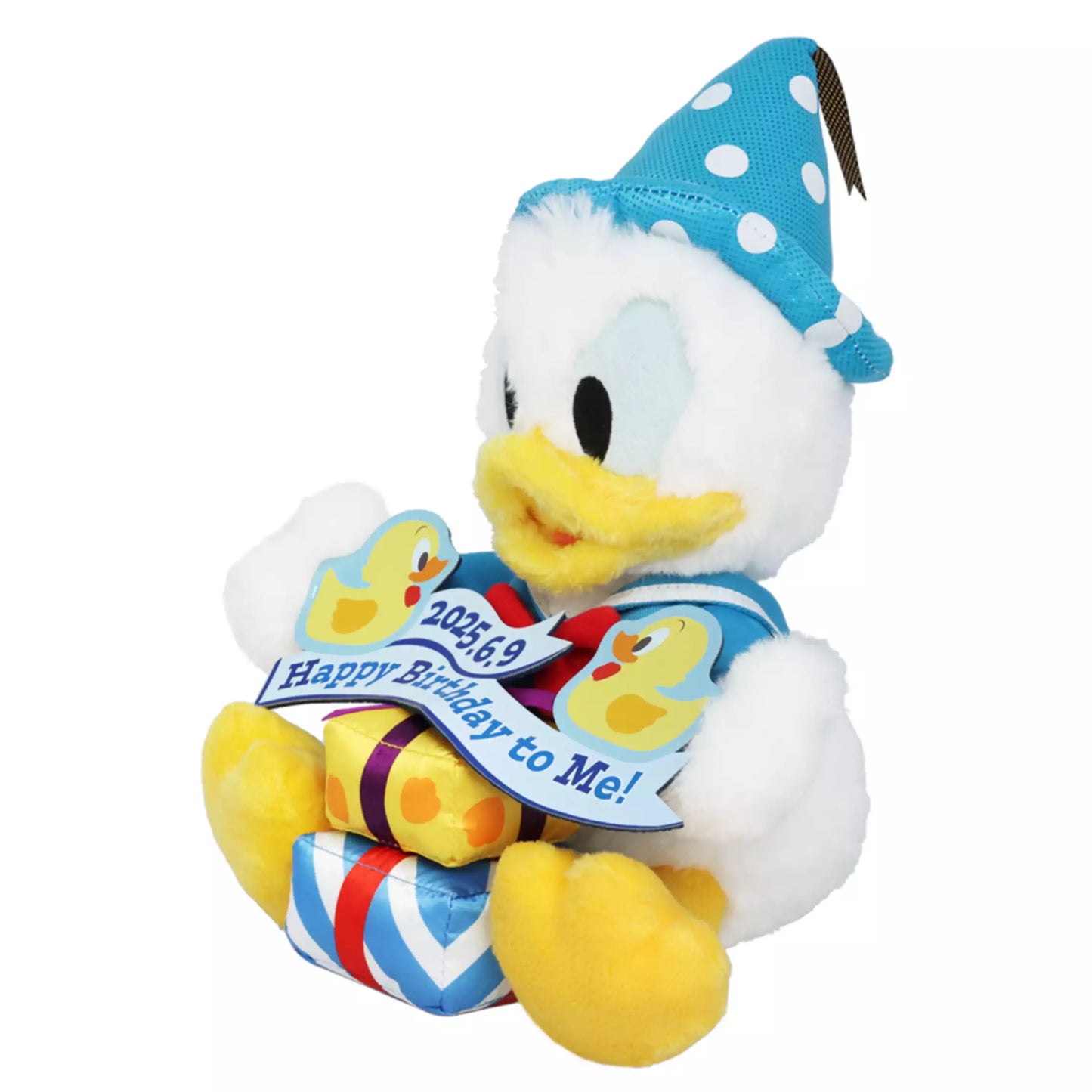 "Pre-Order" TDR - Donald Duck Plush Toy, DONALD BIRTHDAY 6.9