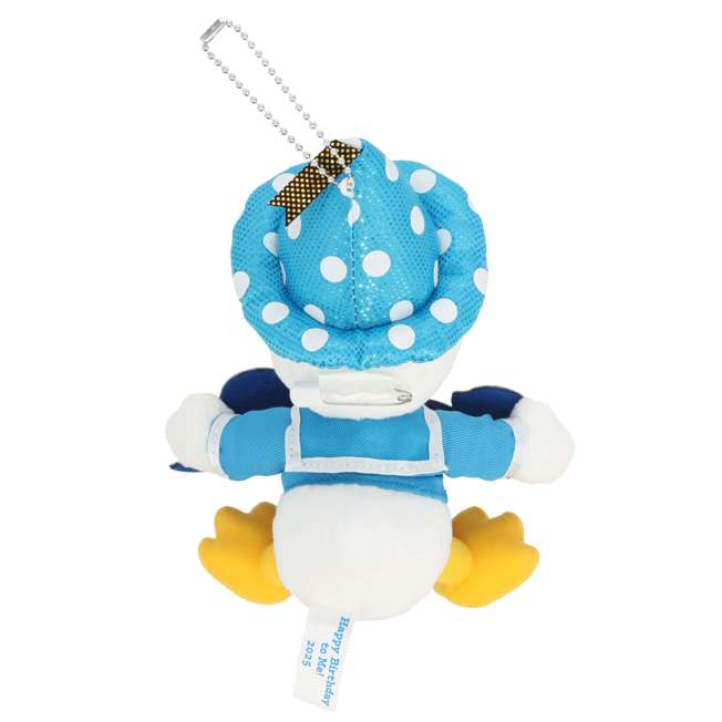 "Pre-Order" TDR - Donald Duck Plush Keychain, DONALD BIRTHDAY 6.9