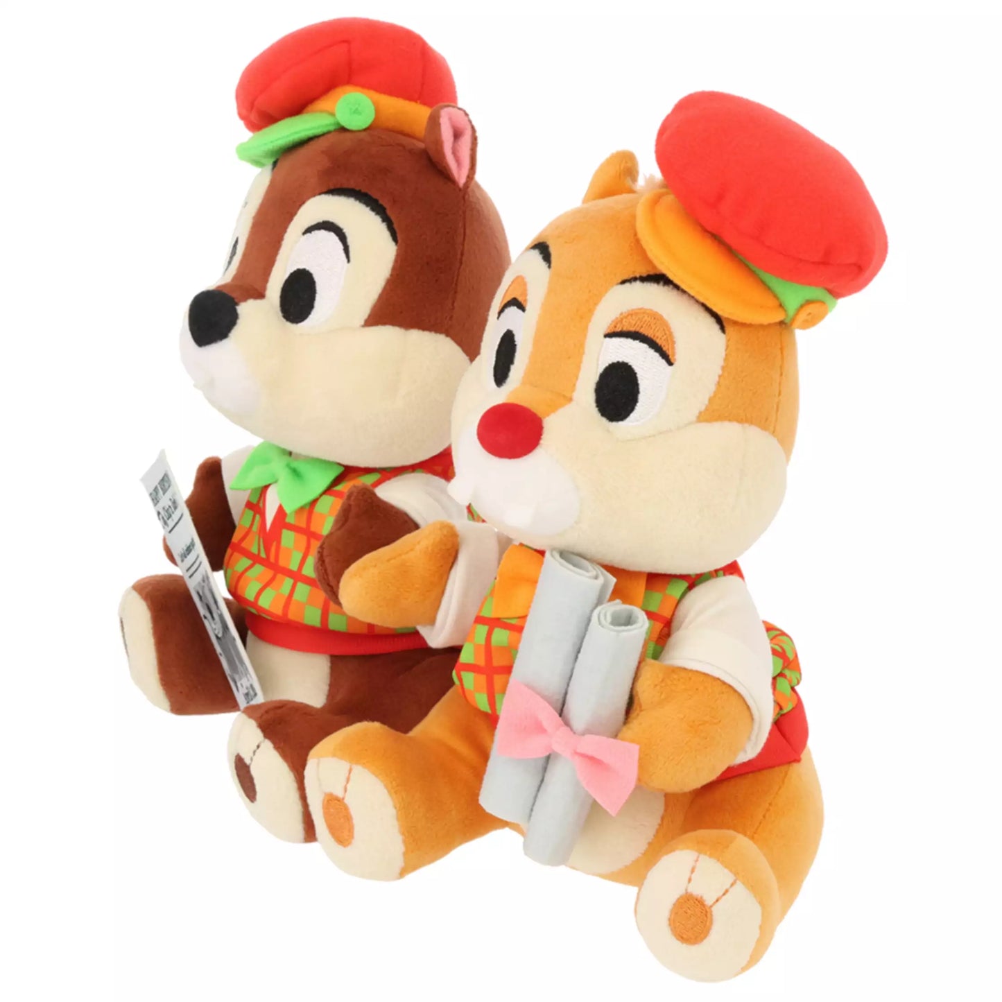"Pre-Order" TDR - Chip and Dale Plush Toys, HAPPY BIRTHDAY CHIP N DALE 2026