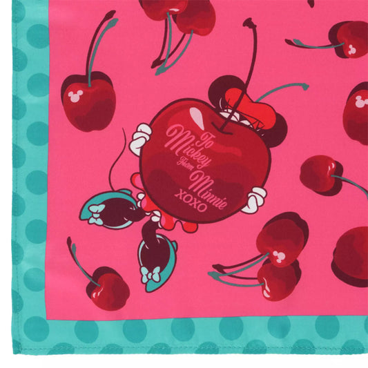 "Pre-Order" TDR - Mickey & Minnie Scarf, WITH THE CHERRY ON TOP 2026
