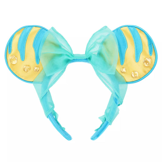 "Pre-Order" TDR - Flounder Minnie Ear Headband, The Little Mermaid