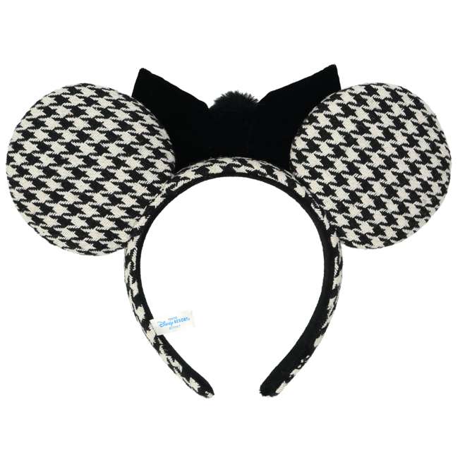 "Pre-Order" TDR - Minnie Mouse Houndstooth ears Headband