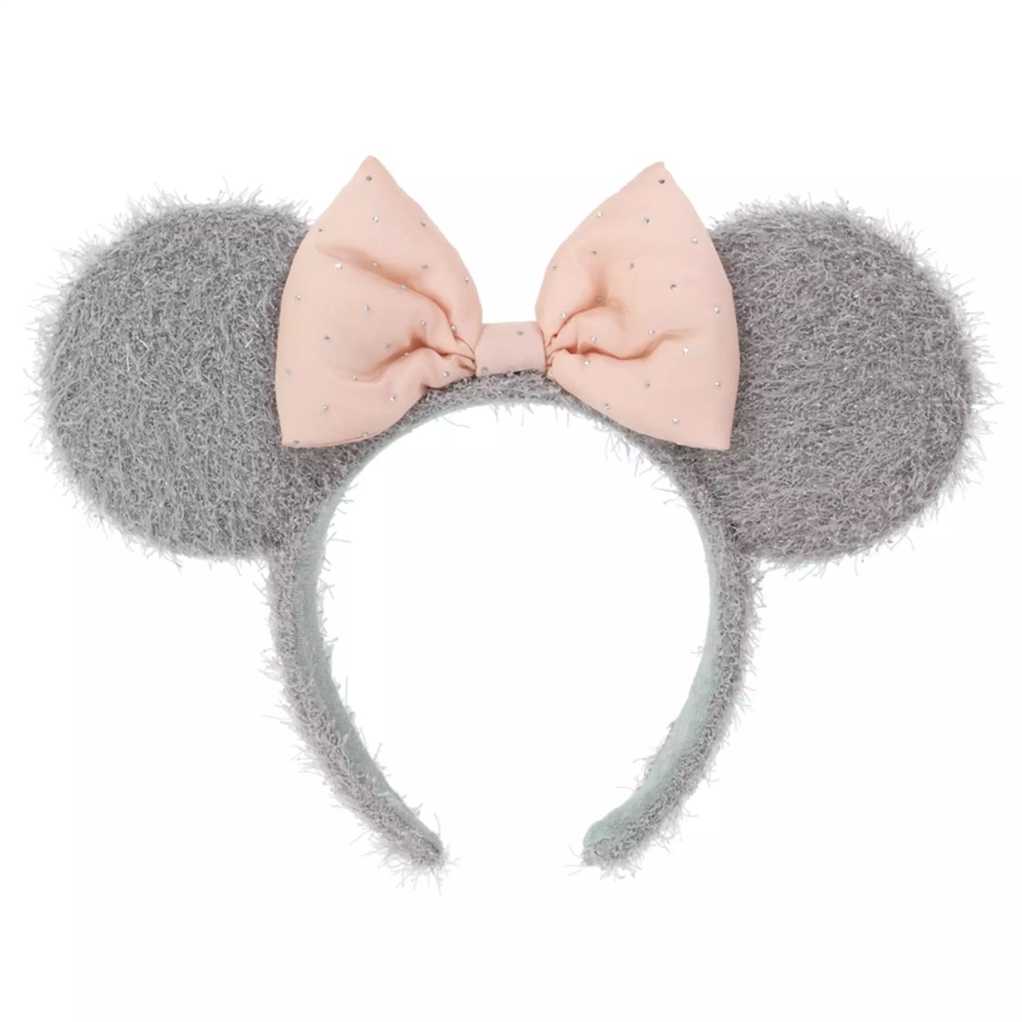 "Pre-Order" TDR - Minnie Mouse Gray Fluffy ears Headband