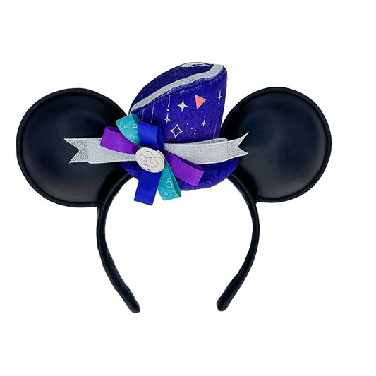 "Pre-Order" HKDL - Mickey Ears Headband Simulated Leather, HKDL 20th Anniversary Grand Celebration