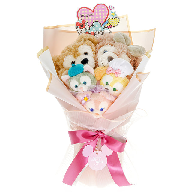 “Pre-order” HKDL - Duffy and Friends Hand Puppet Plush Toy Bouquet