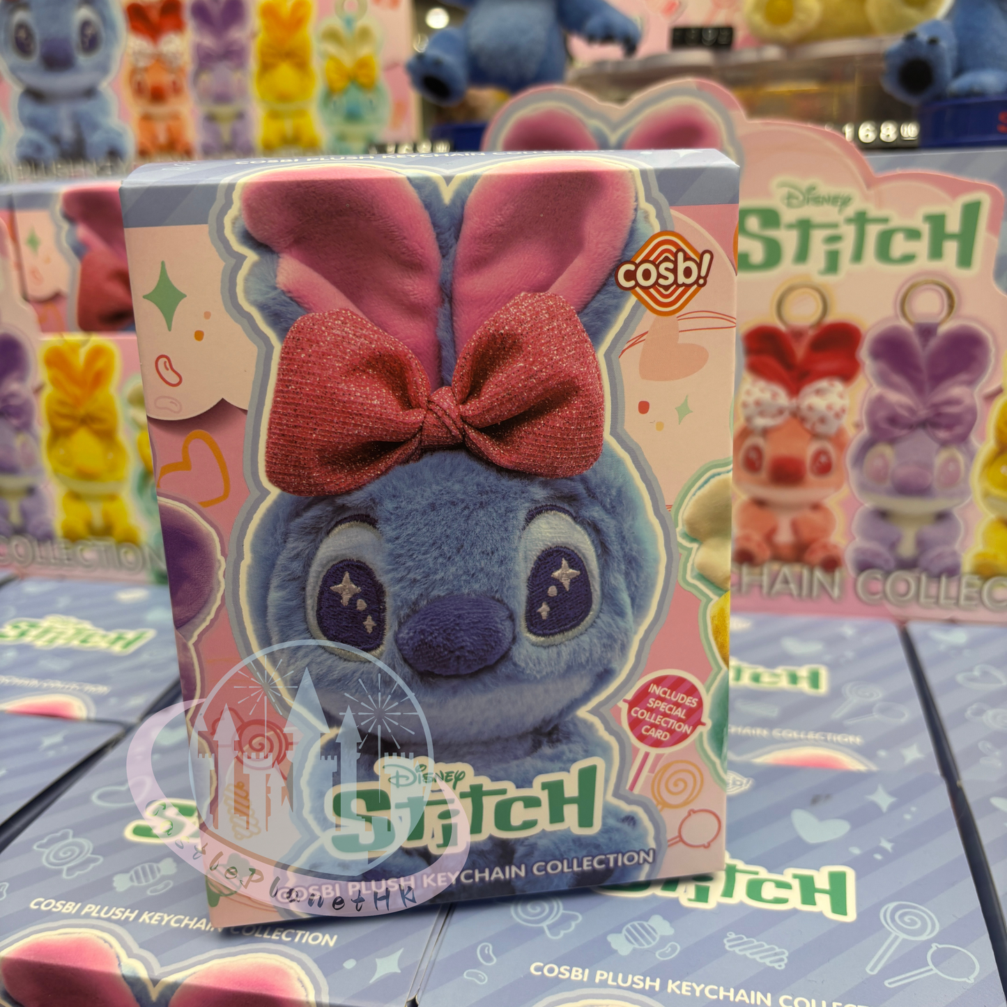 Other - Disney Stitch Plush Keychain Blind Box, COSBI【READY STOCK】