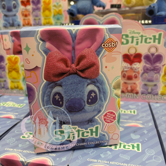 “Pre-Order” Other - Disney Stitch Plush Keychain Blind Box, COSBI