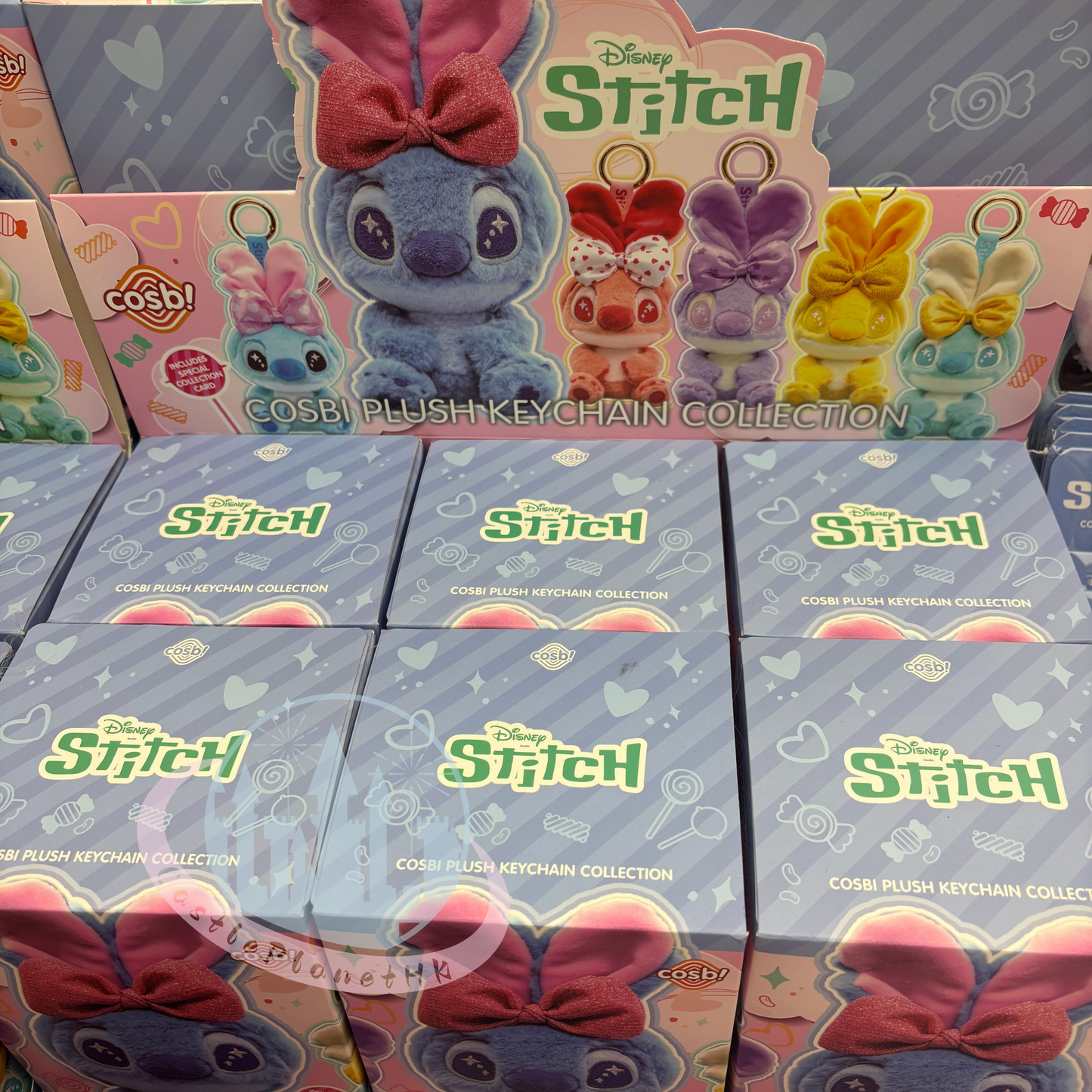 Other - Disney Stitch Plush Keychain Blind Box, COSBI【READY STOCK】