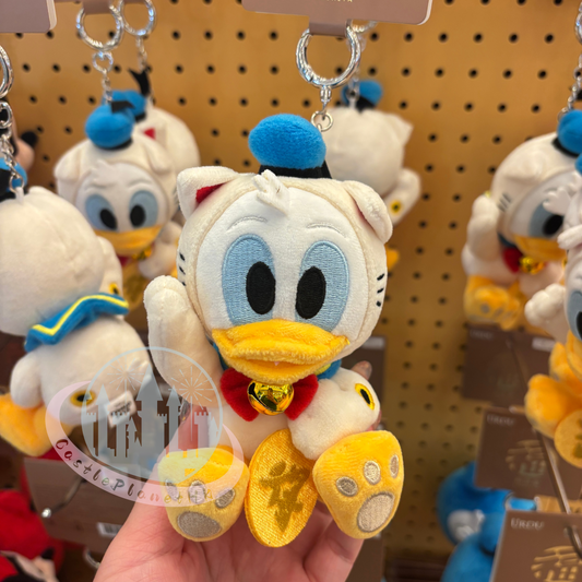 “Pre-order” Other - Disney Fukuheya Maneki Neko Donald Duck Plush Keychain, URDU