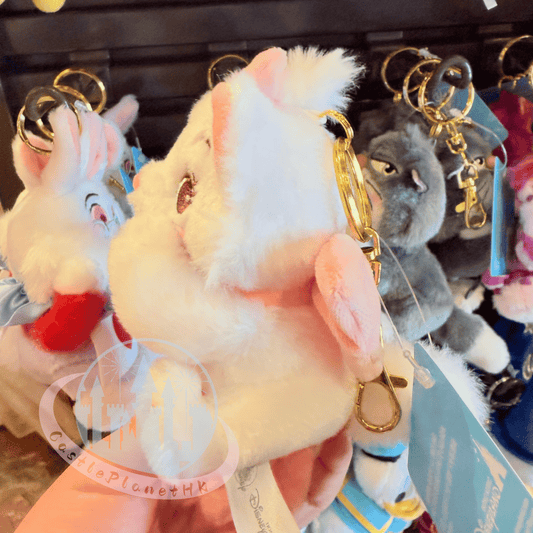 "Pre-Order" HKDL - Marie Plush Bag Charm, Sassy Character Series 2026