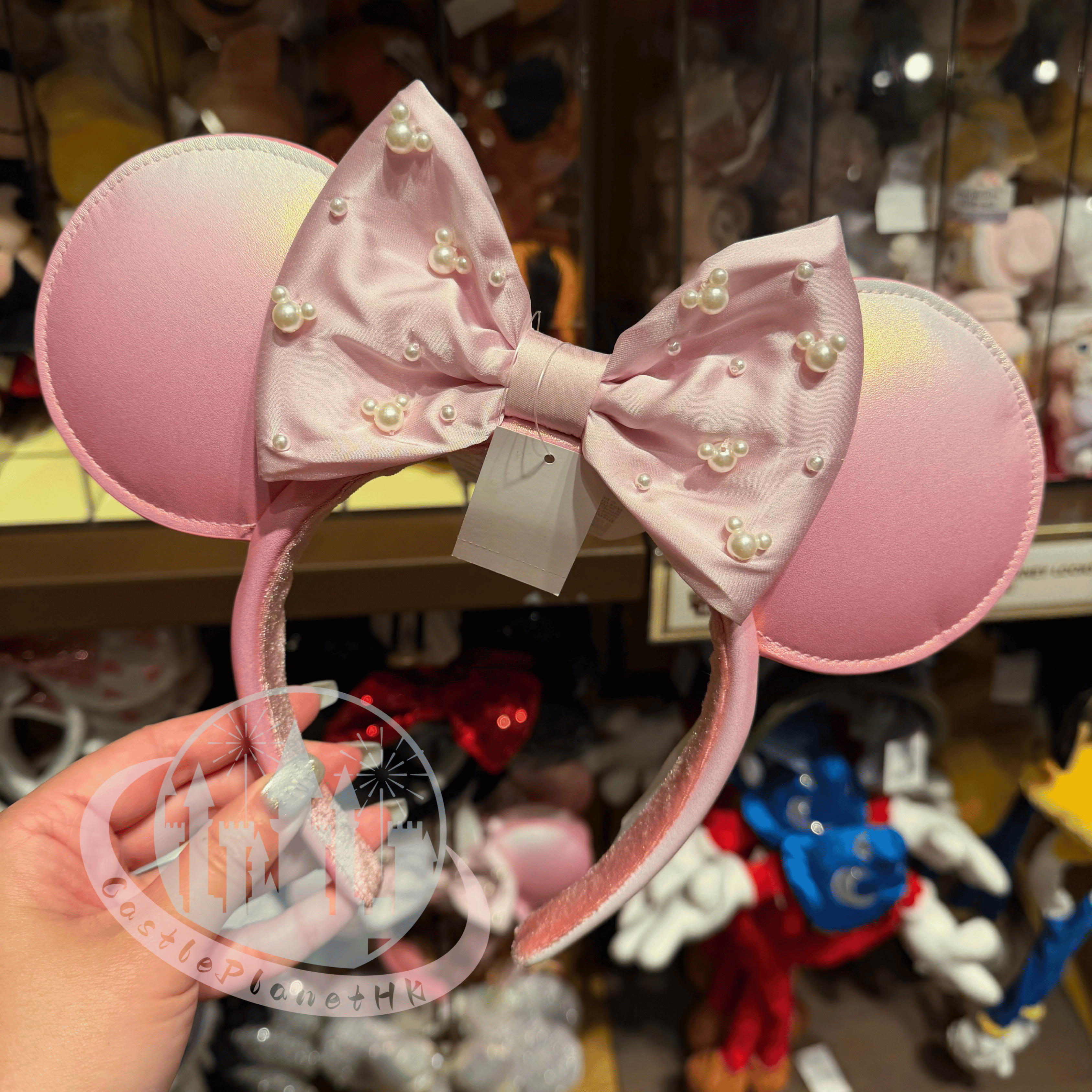 Minnie Ears Amazon.com : SAMARKAND Shiny Sequin Minnie Bow Headbands  main image 4