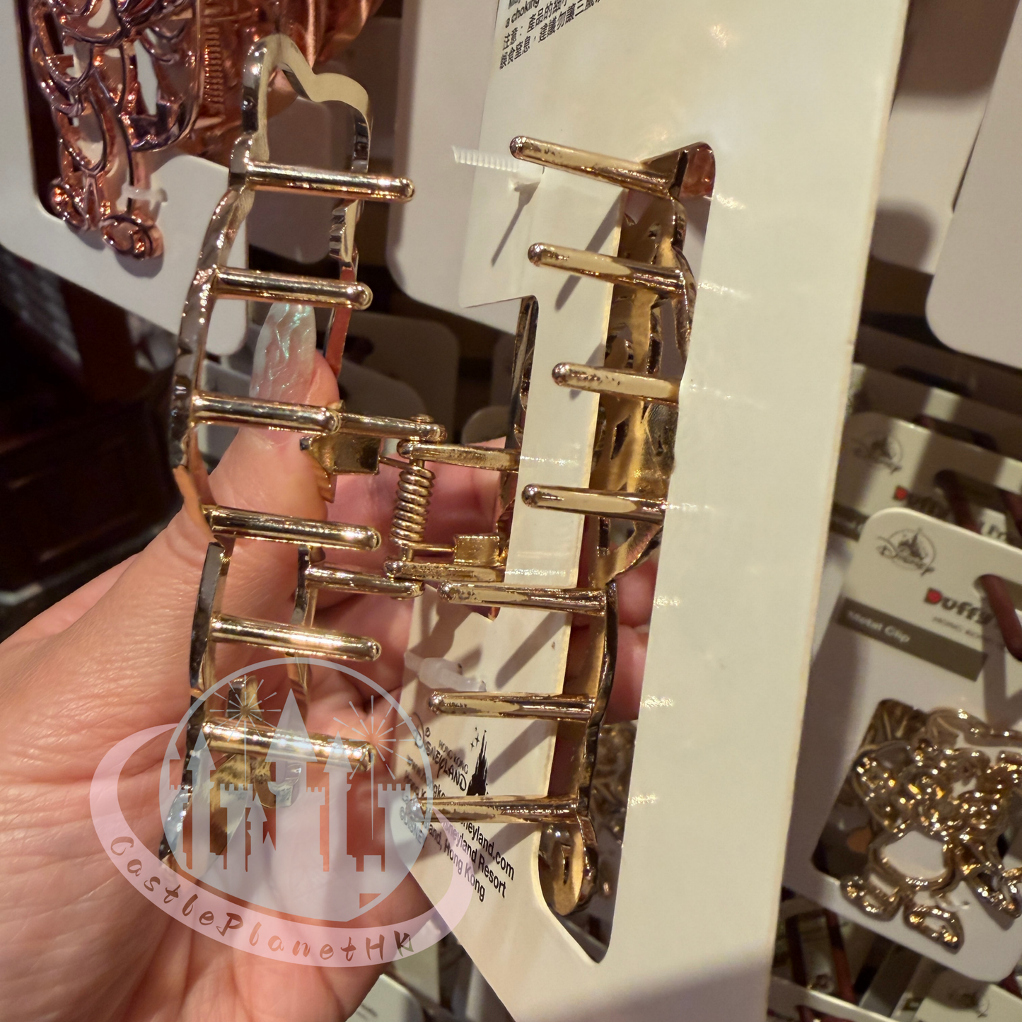 "Pre-Order" HKDL - CookieAnn Metal Hair Clip, Duffy & Friends
