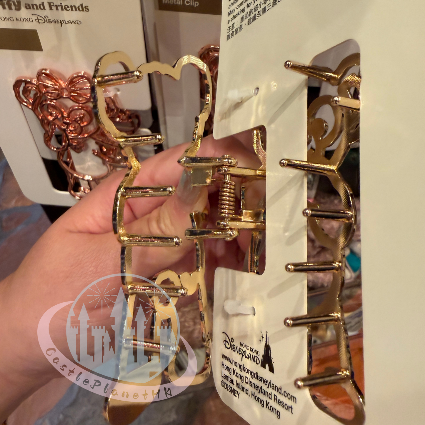 "Pre-Order" HKDL - Duffy Metal Hair Clip, Duffy & Friends