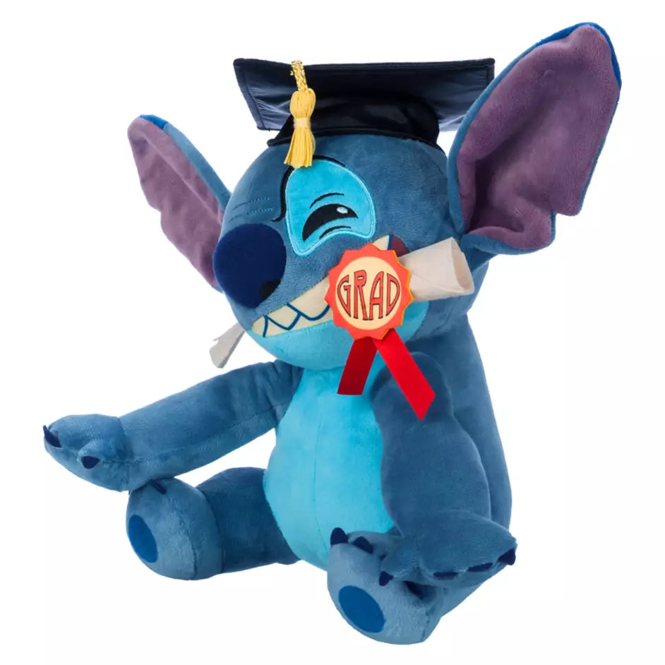 HKDL - Stitch Graduation Plush 2025【Ready Stock】