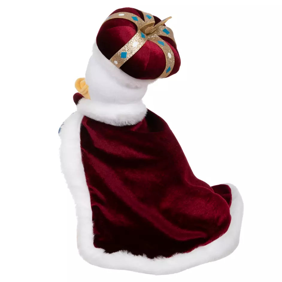 HKDL - Donald Plush Toy, DONALD THE KING BIRTHDAY【Ready Stock】
