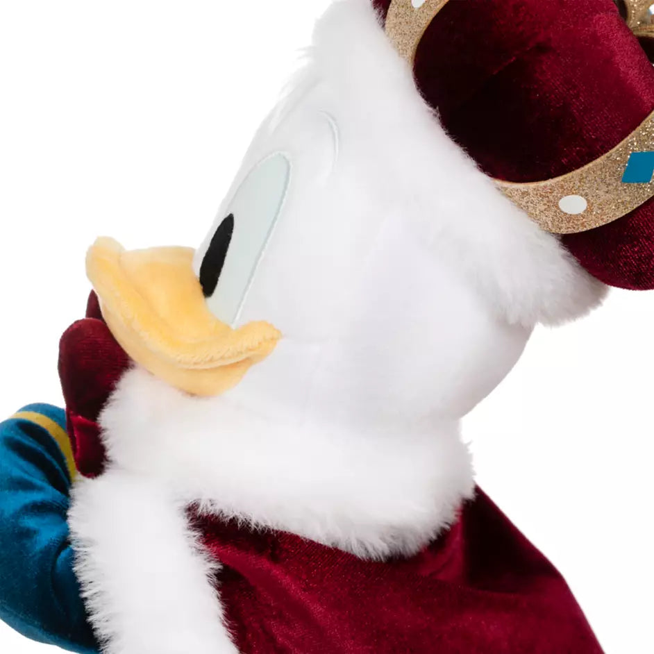 HKDL - Donald Plush Toy, DONALD THE KING BIRTHDAY【Ready Stock】
