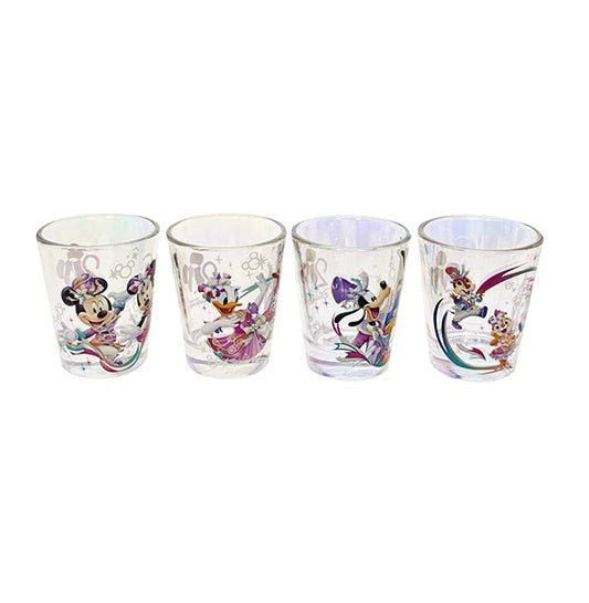"Pre-Order" HKDL - Mickey & Friends Shot Glass Set, HKDL 20th Anniversary Grand Celebration