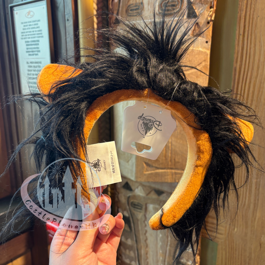 "Pre-Order" HKDL - Scar Ears Headband, Lion King