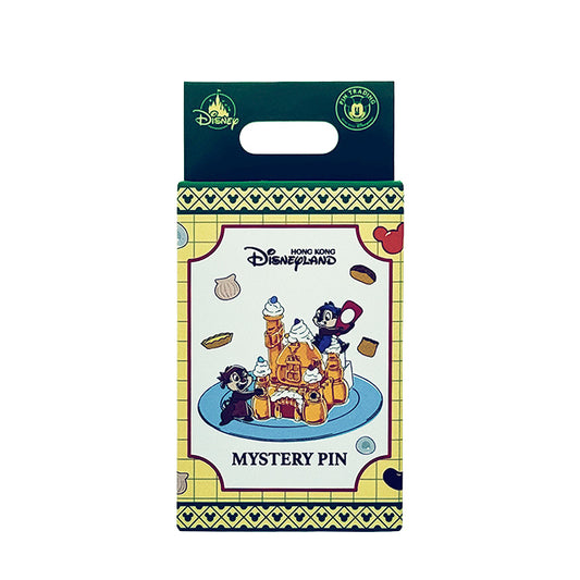 "Pre-Order" HKDL - Chip 'n' Dale 2-Piece Mystery Pin Blind Pack, CnD Hong Kong Cuisine 2026