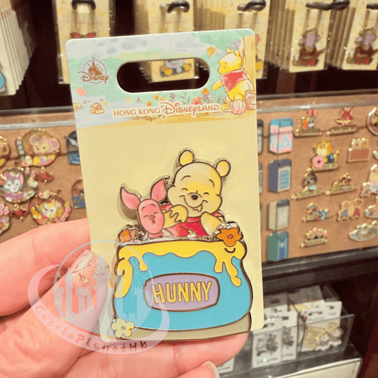 "Pre-Order" HKDL - Winnie the Pooh & Piglet Pin, Honey-Filled Adventure 2026