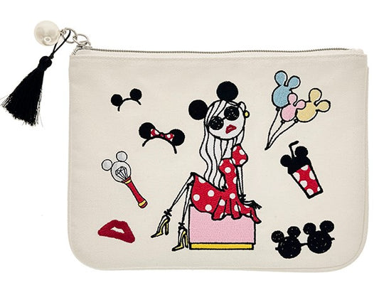 "Pre-Order" HKDL - Cosmetic Pouch, Artist Collection by Daichi Miura