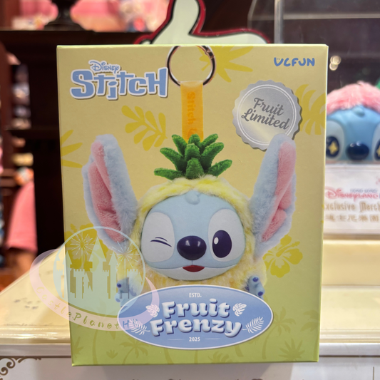 "Pre-Order" HKDL - Stitch Fruit Frenzy Keychain Blind Box, Lilo & Stitch