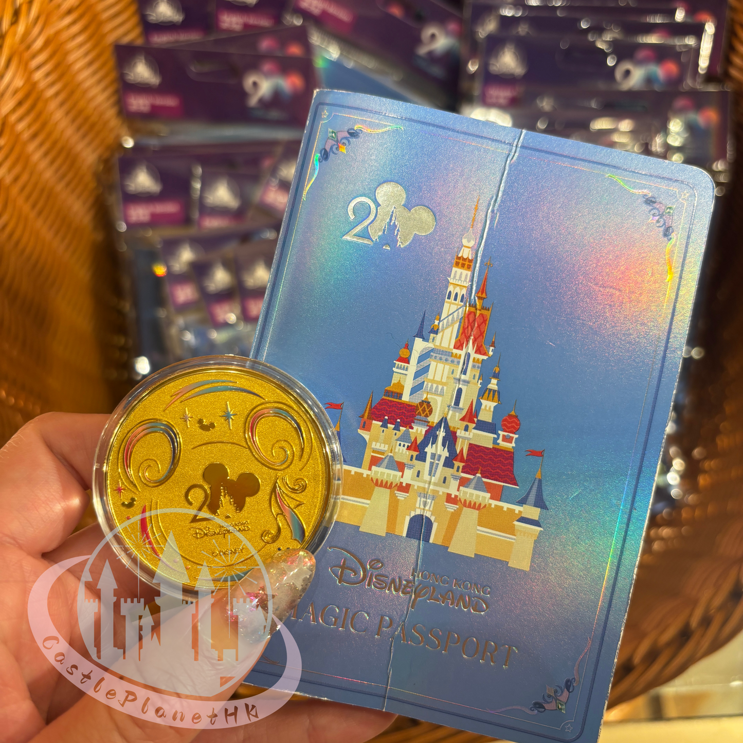 "Pre-Order" HKDL - Magic Passport, HKDL 20th Anniversary Grand Celebration