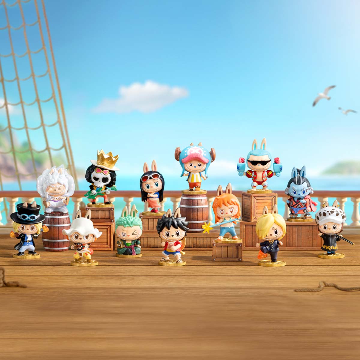 Other - THE MONSTERS × One Piece Series Figures, POP MART【READY STOCK】