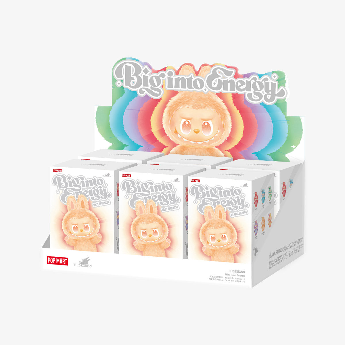 Other - "Labubu 3.0" THE MONSTERS Big into Energy Series-Vinyl Plush Pendant Blind Box, POP MART【READY STOCK】