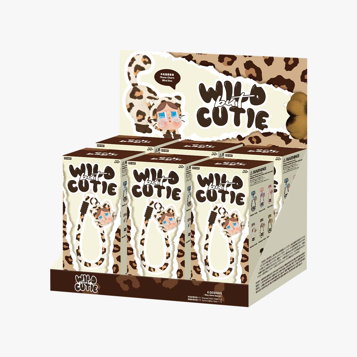 Other - POP MART CRYBABY Wild but Cutie Series-Phone Charm Blind Box, popmart【READY STOCK】