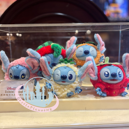 "Pre-Order" HKDL - Stitch Fruit Frenzy Keychain Blind Box, Lilo & Stitch