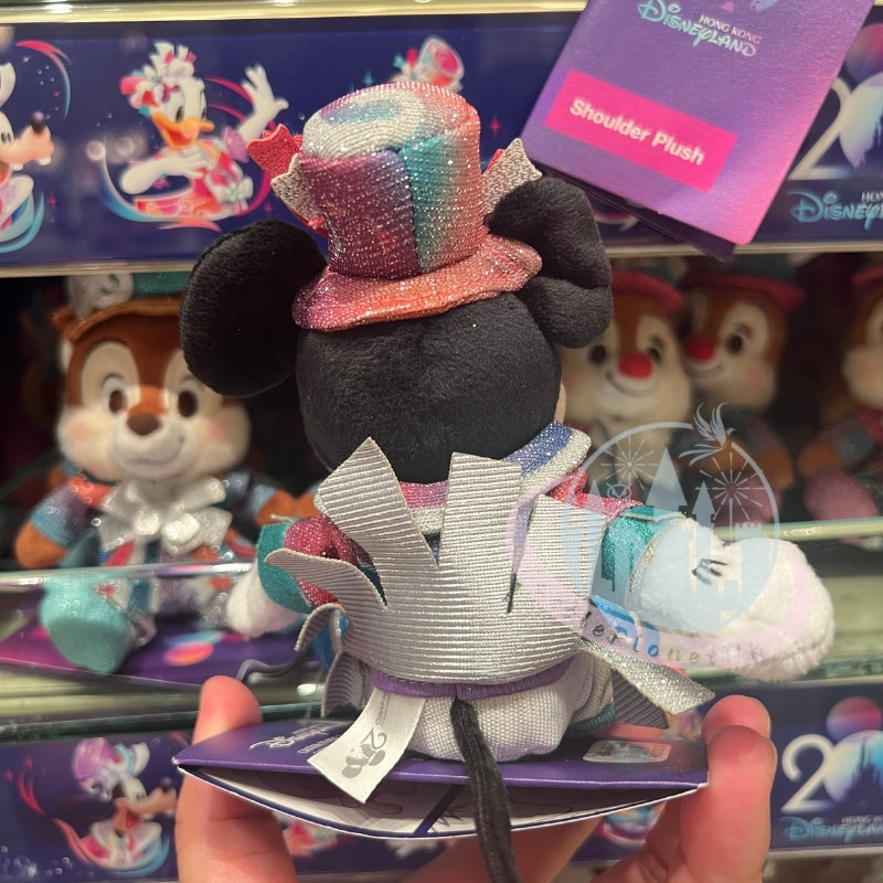HKDL - Mickey Magnetic Shoulder Pal Plush, HKDL 20th Anniversary Grand Celebration【READY STOCK】