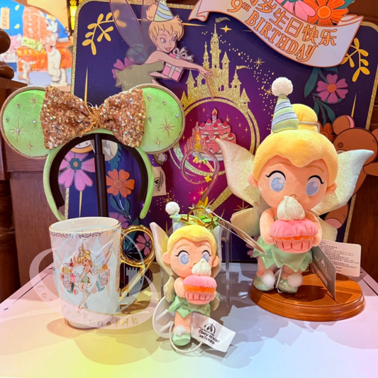 “Pre-order” SHDR - Tinker Bell Ear Headband, 9th Anniversary Celebration