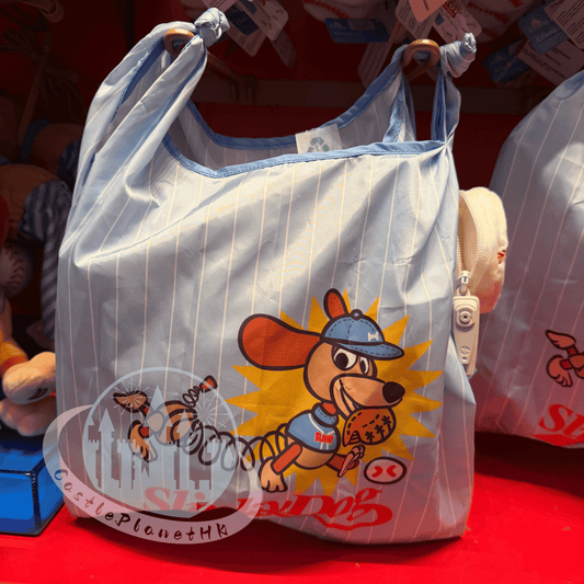 "Pre-Order" HKDL - Slinky Dog Baseball Coin Purse Keychain with Shopping Bag, Toy Story