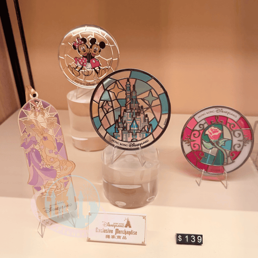 “Pre-order” HKDL - Iconic Castle Stained Glass Coaster, Arribas Brothers 2026