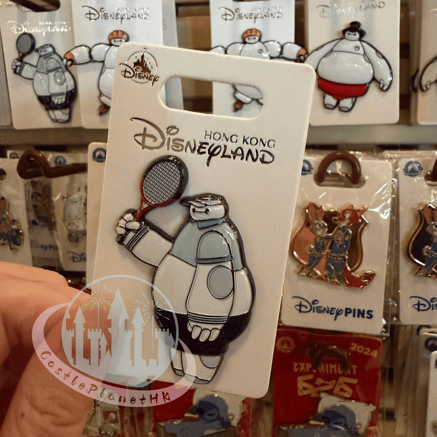 "Pre-Order" HKDL - Tennis player Baymax Pin, Big Hero 6