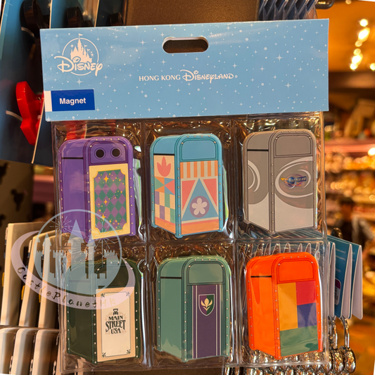 "Pre-Order" HKDL - Hong Kong Disneyland PUSH Magnet