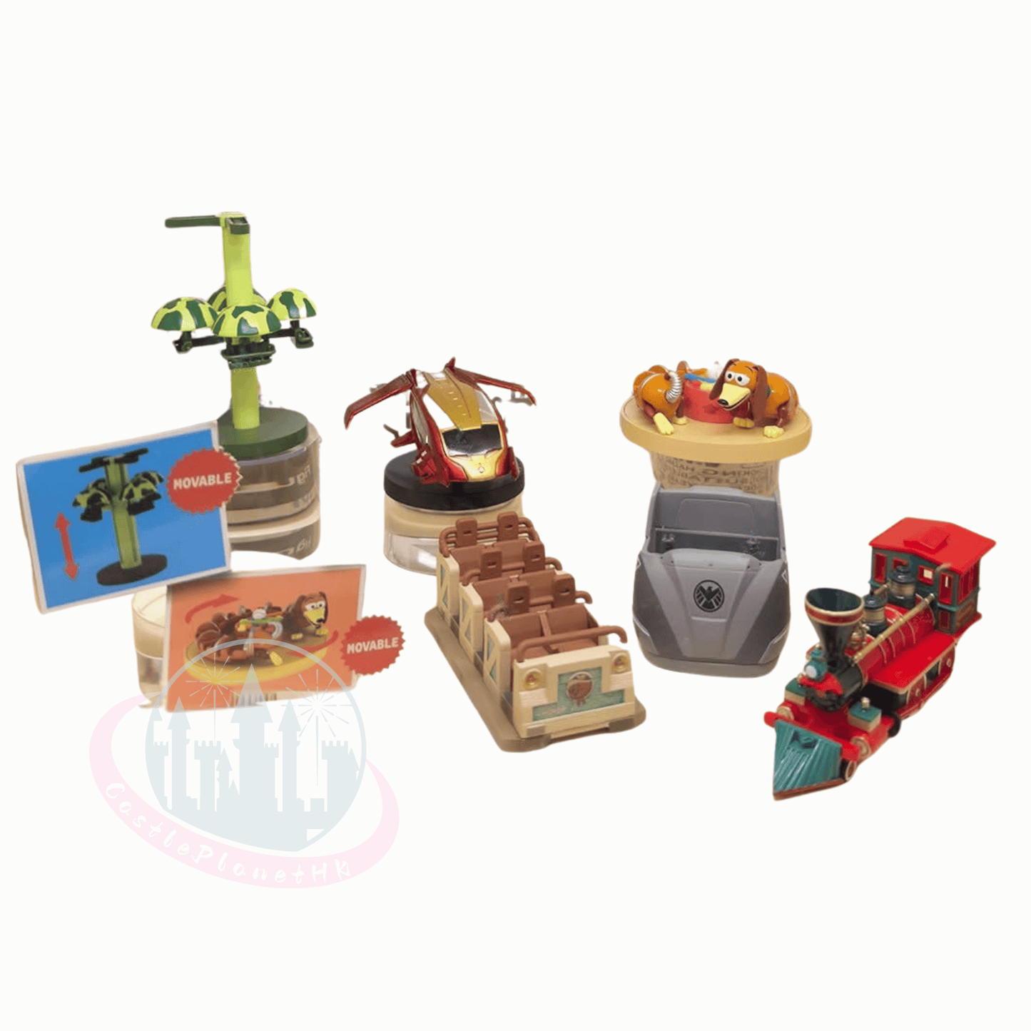 "Pre-Order" HKDL - Attraction Vehicle Miniature Model Mystery Box Series 2