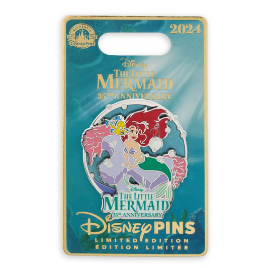 “Pre-order” HKDL - The Little Mermaid 35th Anniversary Limited Edition Pin