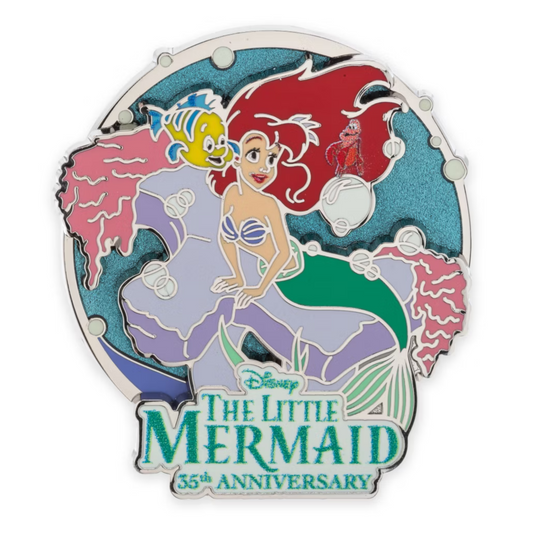 “Pre-order” HKDL - The Little Mermaid 35th Anniversary Limited Edition Pin