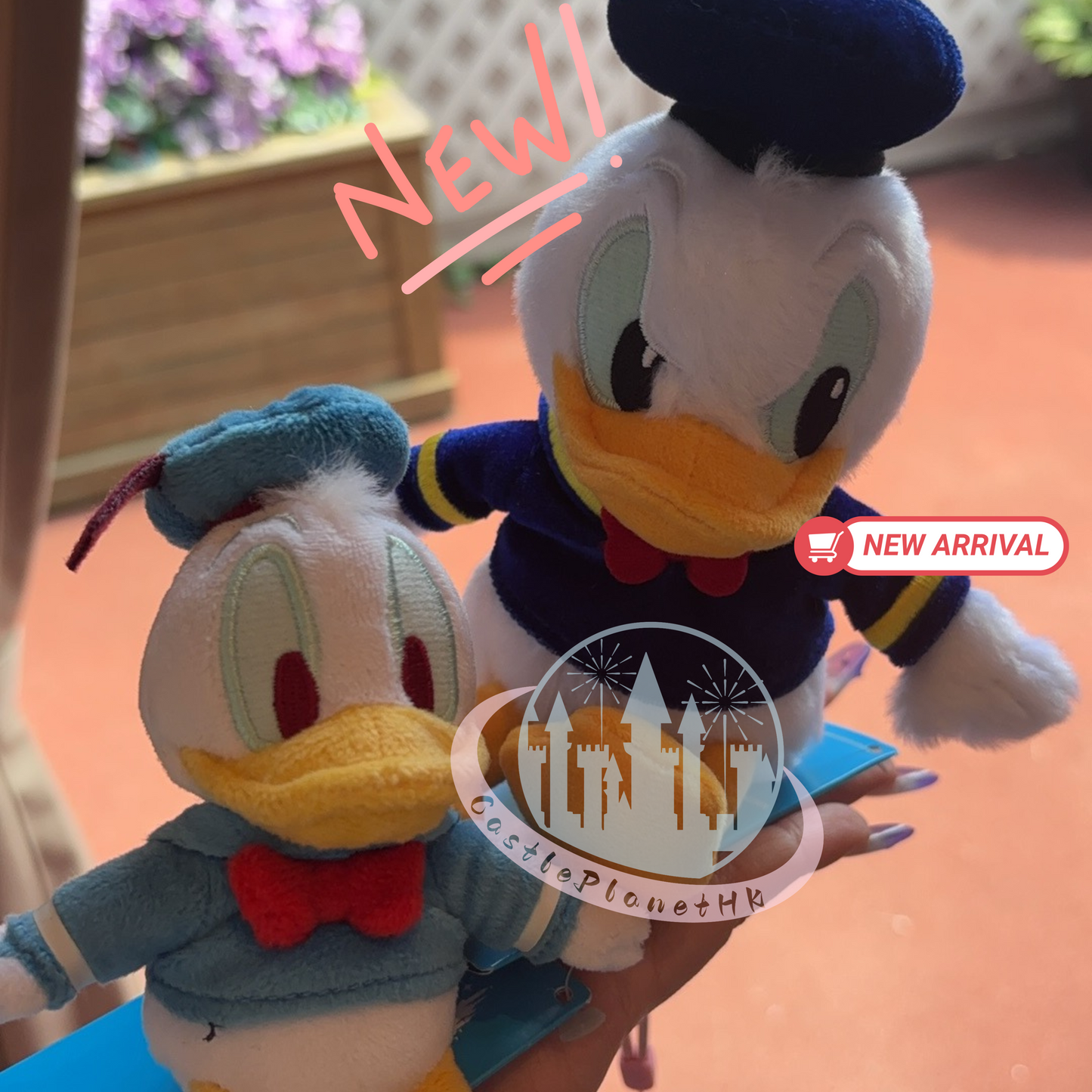 HKDL - Donald Duck Magnetic Shoulder Pal Plush 2025【Ready Stock】