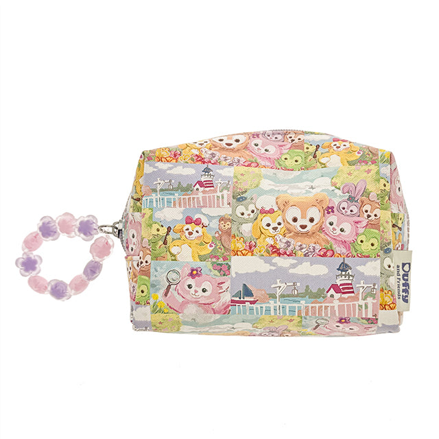 "Pre-Order" HKDL - Cosmetic Bag (Duffy & Friends - Smiles Go Around 2025)