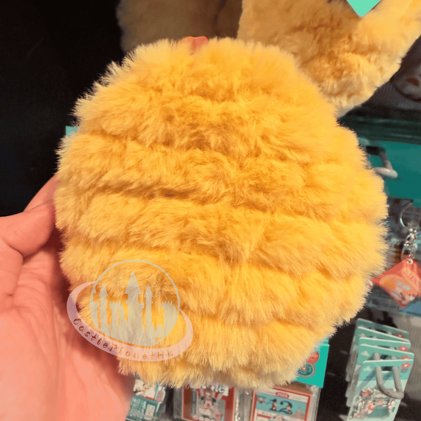 "Pre-Order" HKDL - Chip in a Pineapple Bun Plush Bag Charm, CnD Hong Kong Cuisine 2026