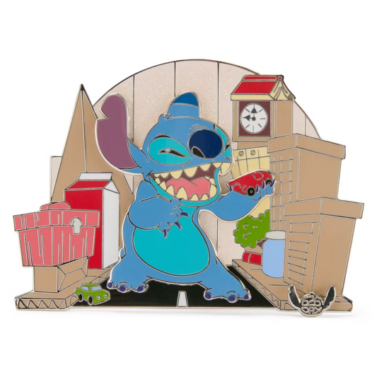 HKDL - Stitch Experiment 626 Mini Jumbo Pin, Limited Edition, 626 Day 2025【Ready Stock】