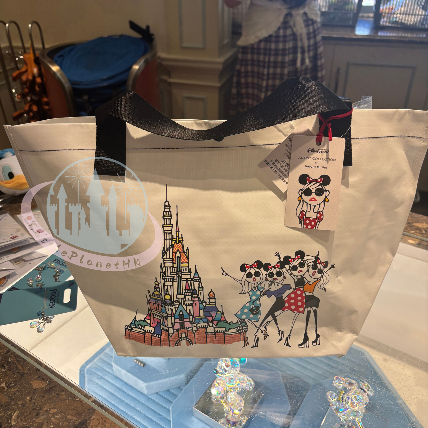 HKDL - Castle (S) Shopping Bag, Artist Collection by Daichi Miura Series 【Ready Stock】
