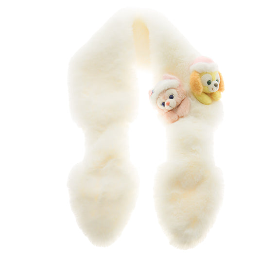 HKDL - LinaBell and CookieAnn 3D Plush Head Scarf (Sweet Winter Time 2023)