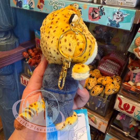 "Pre-Order" HKDL - Officer Benjamin Finger Puppet Plush Keychain, Zootopia 2